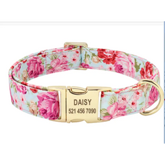 Customizable Anti-Lost Pet Dog Collar