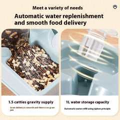 Pet Feeder and Water Dispenser