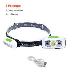 Mini Rechargeable Headlamp