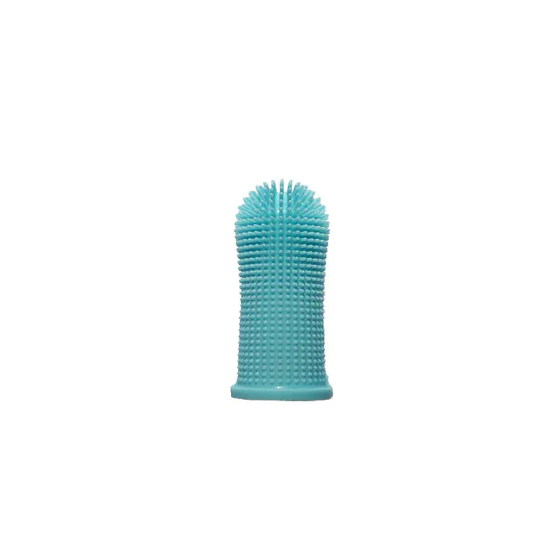 Soft Silicone Pet Finger Toothbrush with Storage Case